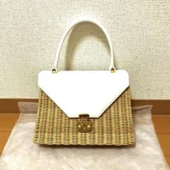 美品】ANAYI ラタン バッグ イタリア製 ハンドバッグ - メルカリ