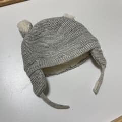 gap baby クマ耳ニット帽　裏ボアのサムネイル
