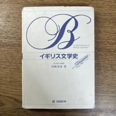 イギリス文学史 川崎寿彦 著 成美堂のサムネイル