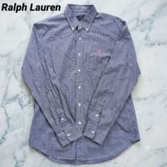 Ralph Lauren ギンガムチェック ボタンダウンシャツ L