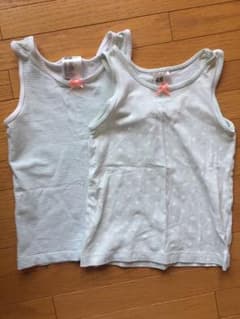 H&M タンクトップ  子供用　女の子　2枚セットのサムネイル