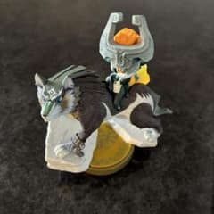 amiibo ウルフリンク ミドナ ゼルダの伝説【箱無し】 - メルカリ