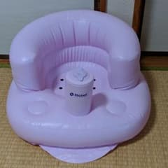 リッチェル Richell ふかふかベビーチェアR パープル 7カ月~2才のサムネイル