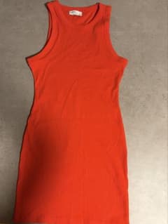 ノースリーブ リブ トップス M bershkaのサムネイル