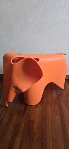 エレファントスツール オブジェ リプロダクト キッズチェア オレンジのサムネイル