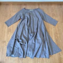 journal standard luxe ポンチョワンピース グレー　ウール