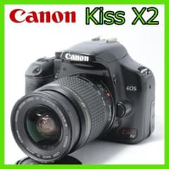 Canon Kiss X2☆写真をスマホ転送☆標準レンズセット☆届いてすぐ