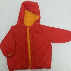 格安提供　モンベル　リバーシブルキルティングジャケット　80cmのサムネイル