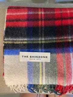 シンゾーン  大判　ストール　チェックのサムネイル