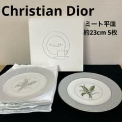 (未使用)Christian Dior 平皿 約23cm 5枚 セット 未使用)Christian Dior 平皿 約23cm 5枚 セット - メルカリ
