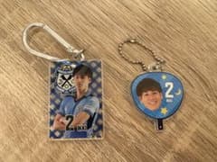ジュビロ磐田 ジュビポン 川崎一輝アクリルキーホルダー 2個セット