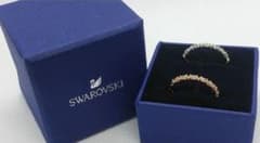 SWAROVSKI リング 2本セット 約13号のサムネイル