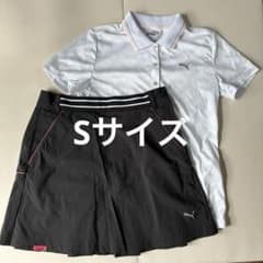 【新品値札付♬】ゴルフウェアPUMA ポロシャツとスカートセット　S PUMA ゴルフウェア レディースセット Sサイズ - メルカリ