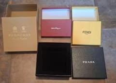 プラダ フェラガモ BURBERRY FENDI 空箱 ブランド まとめ セット