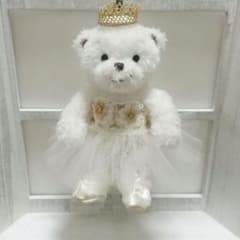 ファミリア　マスコットベア　バレリーナ衣装Chacott stinaファミちゃん ファミリア マスコットベア バレリーナ衣装Chacott stinaファミちゃん