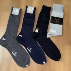 DUNHILL ソックス　44足セット ダンヒルdunhill DAKSDAKSメンズソックス4足セット 25-26cm - メルカリ