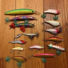 ルアー ミノー プラグ バイブまとめ売り 14個セット - メルカリ