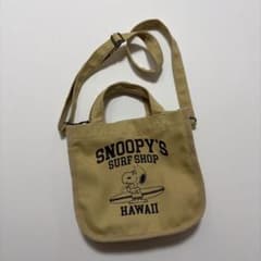 サーフィンデザイン ミニトートバッグ　キャンバス生地のサムネイル