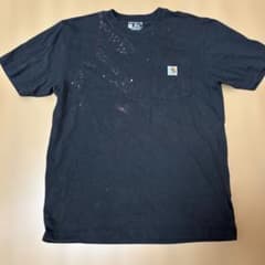 Carhartt ペイントTシャツ ブラック Mサイズのサムネイル