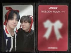 ATEEZ Minirecord ユノ ミンギ ユニット トレカのサムネイル