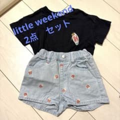 little weekend Tシャツ ショートパンツ　セットのサムネイル