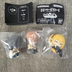 DEATH NOTE 데스노트 네무라세대 야가미즈키 L 야마이 모래 3개 세트