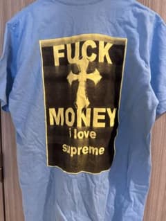 SupremeFuckMoney Tシャツ新品サックスblue人気シュプリーム SupremeFuckMoney Tシャツ新品サックスblue人気シュプリーム - メルカリ
