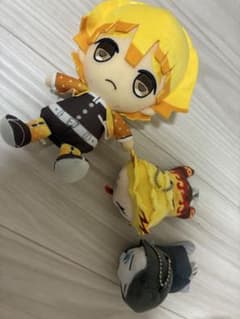 鬼滅の刃 ぬいぐるみ マスコット 3点セット