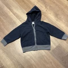 PETIT BATEAU プチバトー ジップアップ パーカー 94cmのサムネイル