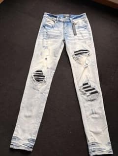 AMIRI slim fit Jeans 29 Blue-Black - メルカリ