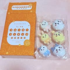 ちいかわ　なんとかバニア　フロッキーフィギュア 6体セット Amazon.co.jp: ち い か わ なんとかバニア フロッキーフィギュア 6体