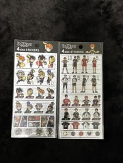 ハイキュー!! 4size STICKERS 2種セットのサムネイル