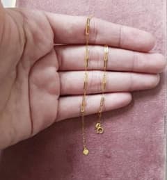 18金サウジゴールド クリップネックレスさ - メルカリ