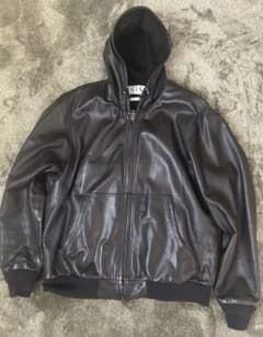 bshop別注 sisii leather hoodie - メルカリ