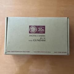 【新品未使用】ガンダム20thアニバーサリー デジタルカメラ　シャア 新品未使用】ガンダム20thアニバーサリー デジタルカメラ シャア