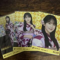 乃木坂46 鈴木佑捺 2026 浴衣 生写真 3種セット - メルカリ