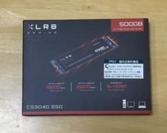 PNY XLR8 CS3040 M.2 NVMe SSD500GBのサムネイル