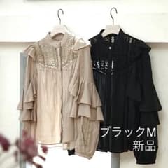 Her lip to ブラウス 黒 Mのサムネイル