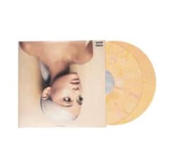 Ariana Grande Sweetener マーブルオレンジのレコードのサムネイル