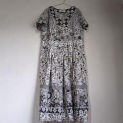 k*o様 SCAPA スキャパ 花柄 半袖 シャツワンピース 42　リバティ k*o様 SCAPA スキャパ 花柄 半袖 シャツワンピース 42 リバティ - メルカリ