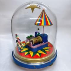 昭和レトロ むらいこうじ ピエロオルゴール ドーム型オルゴール - メルカリ