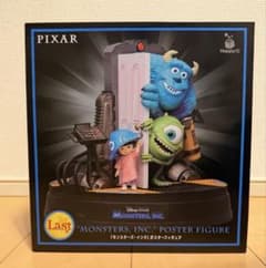 PIXAR Happyくじ ラストワン賞 モンスターズインク ポスターフィギュア