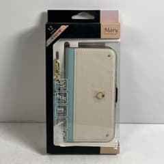 iPhone 12 mini 스마트폰 케이스 수첩형 신품 스페이드 하늘색 33