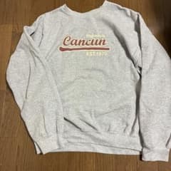 00 Cancun Mexico スウェット トレーナー グレーのサムネイル
