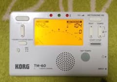KORG TM-60 チューナーのサムネイル