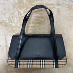 P*e様 BURBERRY Burberrys ハンドバッグ ノバチェックのサムネイル