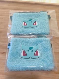 Pokémon Bulbasaur Capsule Toy - Fluffy Pouch (2 pieces)