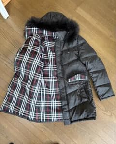 バーバリーブラックレーベル ホースマーク刺繍×裏地ノバチェック