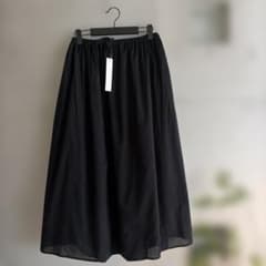 ⬜︎ゴーシュ 80/1 ローンダイスカート ブラック サイズ2 ⬜︎ゴーシュ 80/1 ローンダイスカート ブラック サイズ2 | Mercari