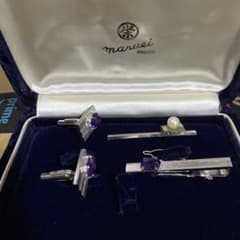 中古　カフリンクス タイピン セット ➕おまけのサムネイル